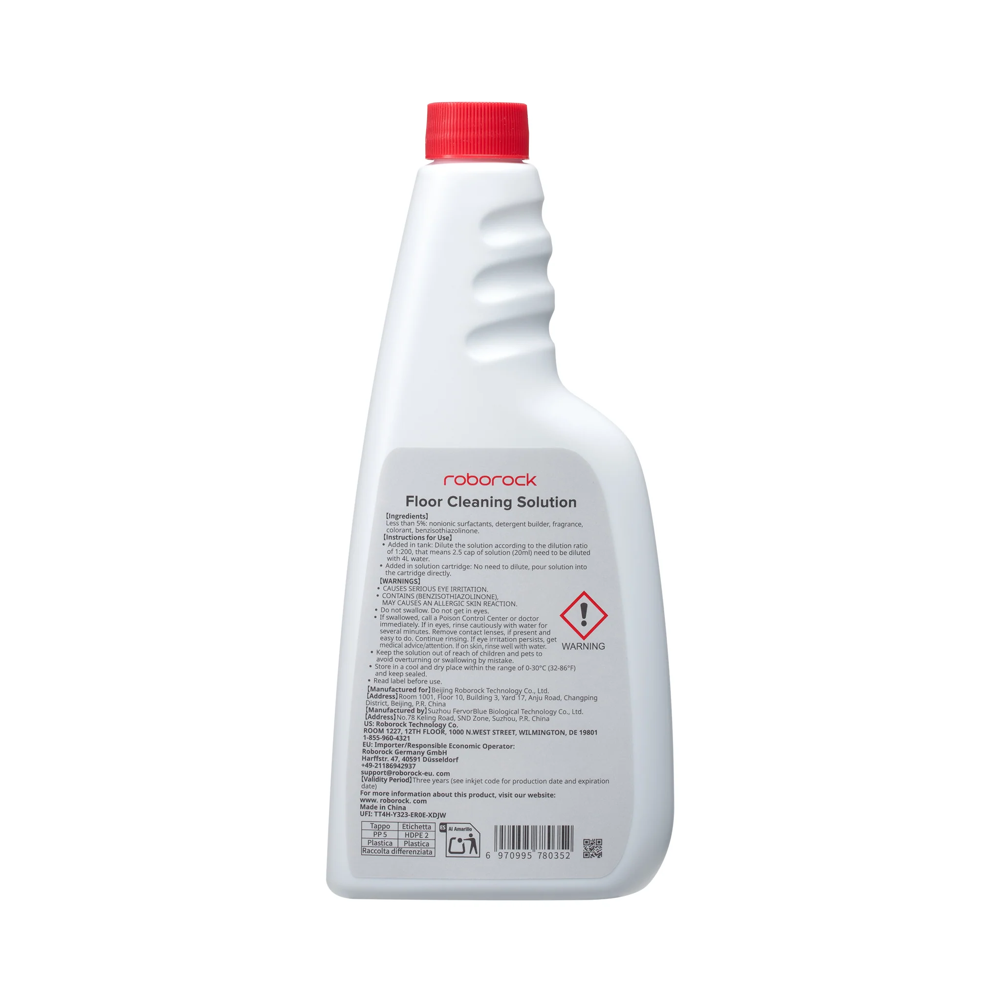 Roborock Detergente Pavimenti 480 ml - Image 2